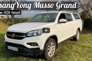 Autoroom SsangYong Musso Grand 2.2 e-XDI teszt