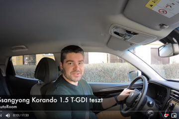 Korea megcsinálta! Ssangyong Korando 1.5 T-GDI teszt 