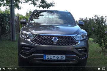 SsangYong Rexton Nyár-Balaton