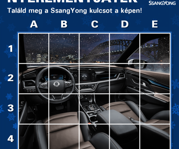 SsangYong – Instagram karácsonyi nyereményjáték